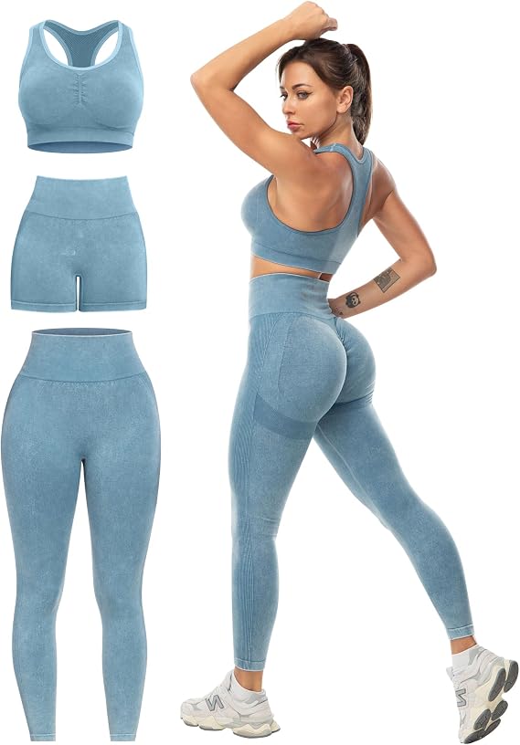 3-Piece Seamless Workout Set