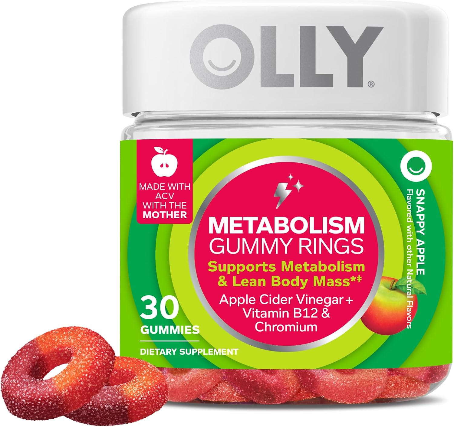 OLLY Metabolism Gummy Rings